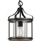 Progress Lighting Brenham Collection Black One-Light Outdoor Pendant P500234-031 - alternate 1